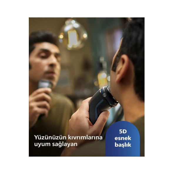 Philips 3000 Serisi Tıraş Makinesi S3144/00,sinekkaydı Tıraş,ıslak Ve Kuru Kullanım,hassas Düzeltici - 3