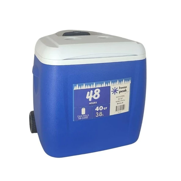 Freeze Peak Eco Cool 40 QT 38 Lt Mavi