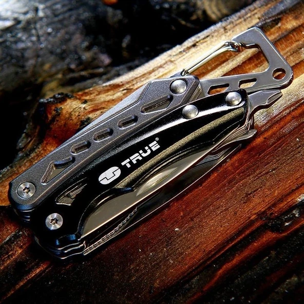 True Utility TU 180K Seven Çakılı Pense | Multi Tool - 8