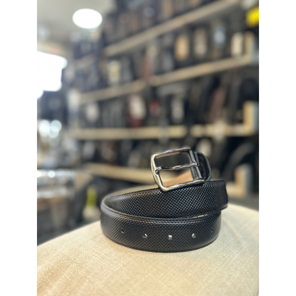 TRG POLO HAKİKİ DERİ ERKEK KEMERİ - Resim 4