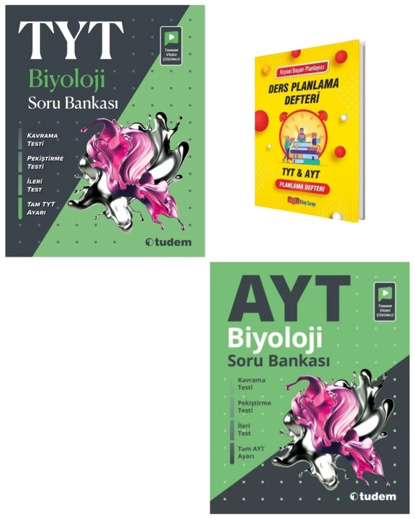 TYT ve AYT Biyoloji Soru Bankaları