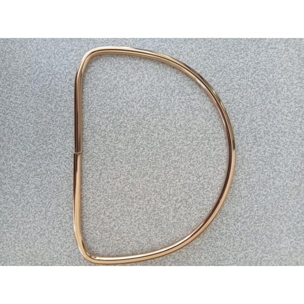 Gold Metal D Model 13 cm Çanta Sapı - 3