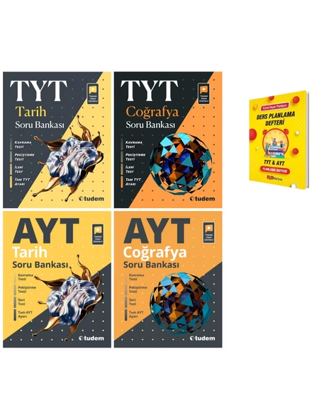 TYT - AYT Tarih ve Coğrafya Soru Bankaları