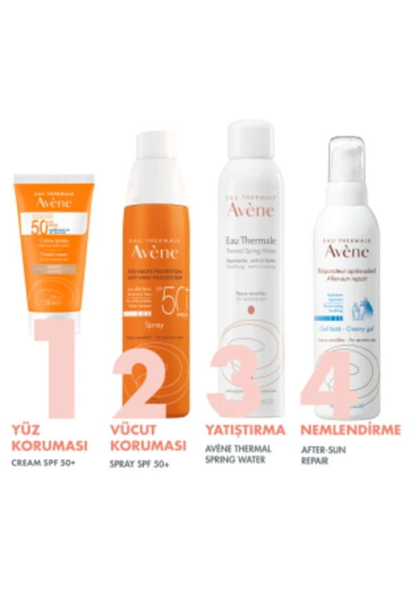 Avene Solaire SPF 50+ Kuru Ciltler İçin Renkli Güneş Kremi 50 ml - 5