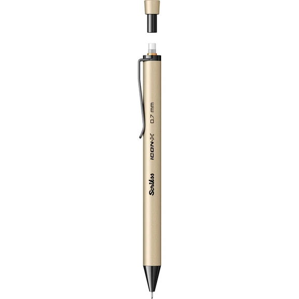 Scrikss İcon-X 0.7mm Mekanik Kurşun Kalem - Bej - 4