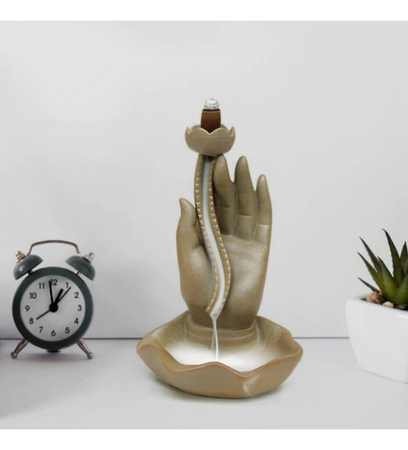 Massage Geri Akışlı Back Flow Konik Tütsü Mumu 10'lu Karbonsuz - Resim 2