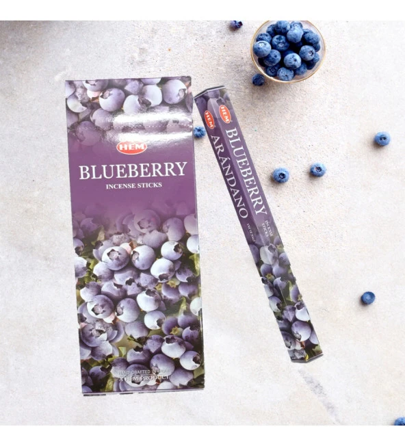 Yabanmersini (Blueberry) Hexa 20'li Çubuk Tütsü