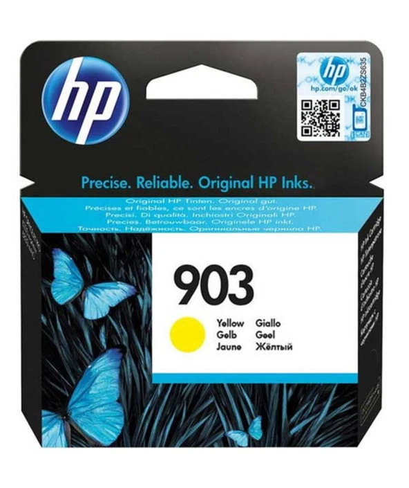 HP 903 Yellow Sarı Kartuş T6L95AE ürün görseli 1