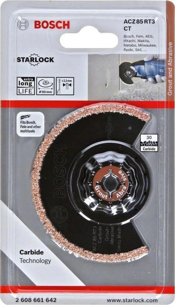 Bosch ACZ85RT3 Derz Kazıma Testeresi
