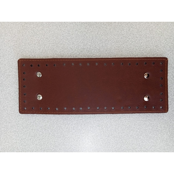 Likya 25-10 cm  Salpali Deri Taba Rengi Çanta Tabanı - 3