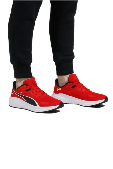 Puma Skyrocket Lite 379437 08 Erkek Yürüyüş ve Koşu Ayakkabısı Kırmızı Siyah 40-45 - 8