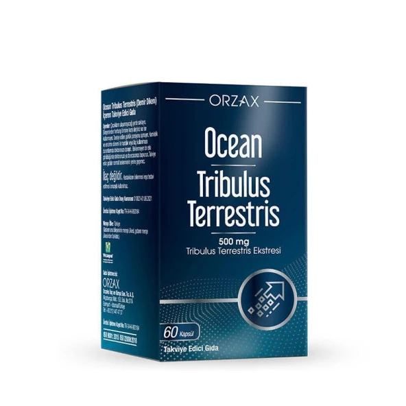 Ocean Tribulus Terrestris Takviye Edici Gıda 60 Kapsül - Diş Beyazlatıcı Köpük Hediye