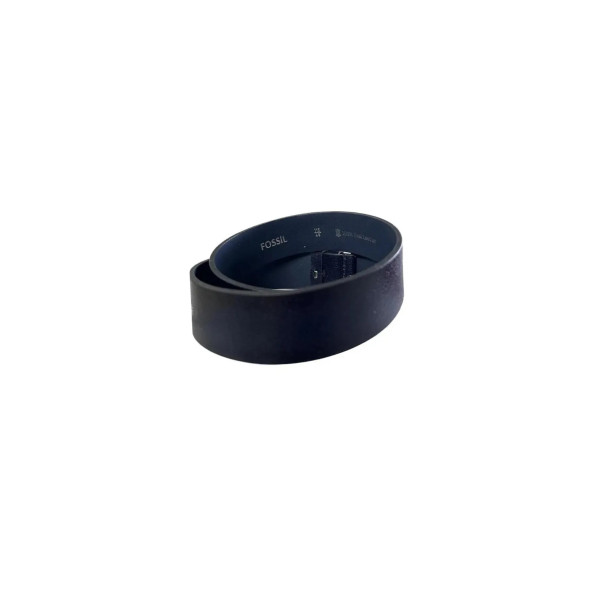 FOSSİL Lacivert Hakiki Deri 4 cm Erkek Kemeri - 3