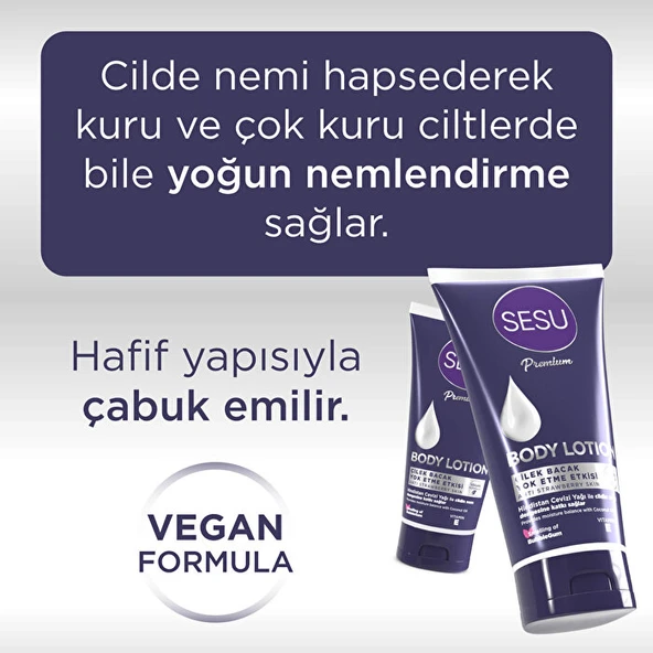 Sesu Vücut Losyonu 175ML (Body Lotıon) (6 Lı Set) - 6