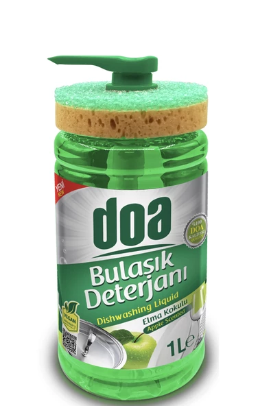 Doa SIVI BULAŞIK DET. SÜNGERLİ ELMA KOKULU 1000 ML