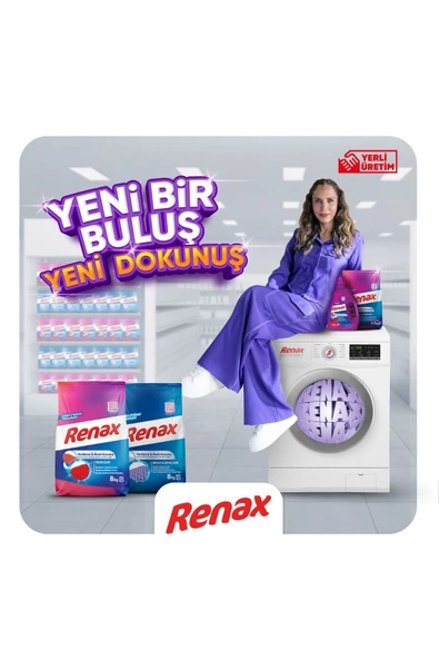 Renax Sıvı Çamaşır Deterjanı Beyaz ve Renkliler 2520 ml - 6