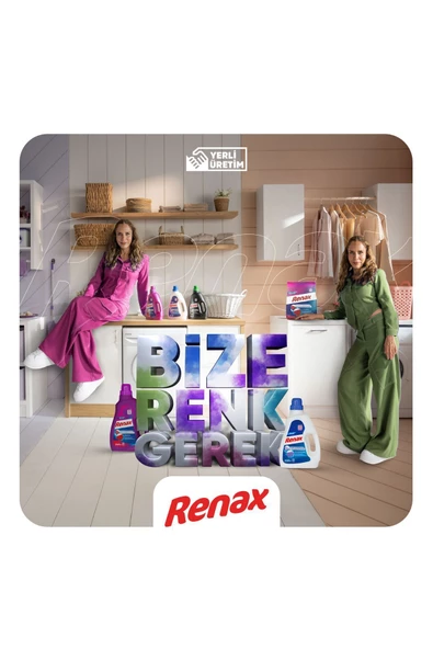 Renax Sıvı Çamaşır Deterjanı Beyaz ve Renkliler 2520 ml - 3