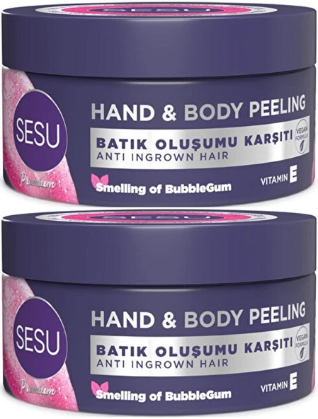 Sesu Vücut Peelingi 250ML (Hand & Body Peelıbg) (2 Li Set)