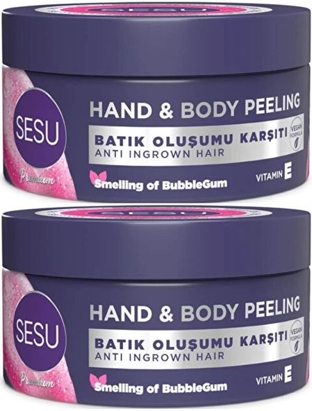 Sesu Vücut Peelingi 250ML (Hand & Body Peelıbg) (2 Li Set)