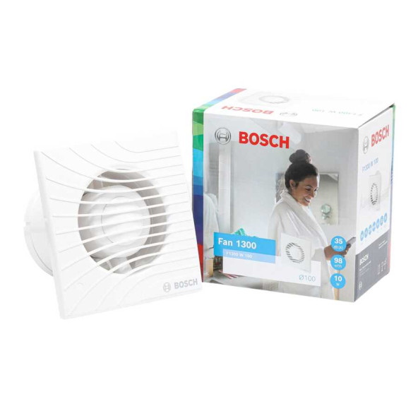 Bosch Banyo Havalandırma Fanı 1300 Serisi (100 Mm)