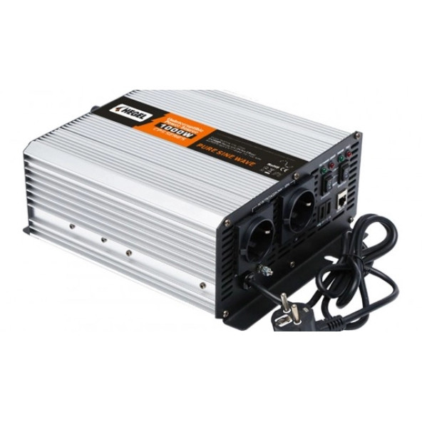 CPS1000 TAM SİNÜS İNVERTÖR 1000W 12V 10A AC ŞARJLI