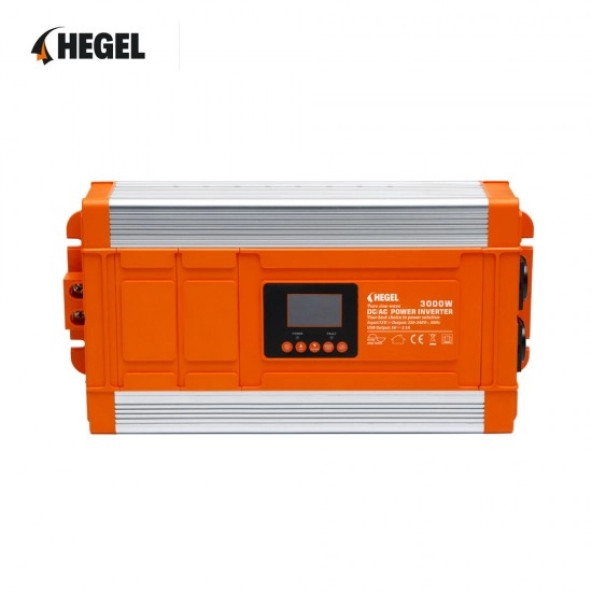 PX3000 TAM SİNÜS İNVERTÖR 3000W 12V LCD GÖSTERGELİ