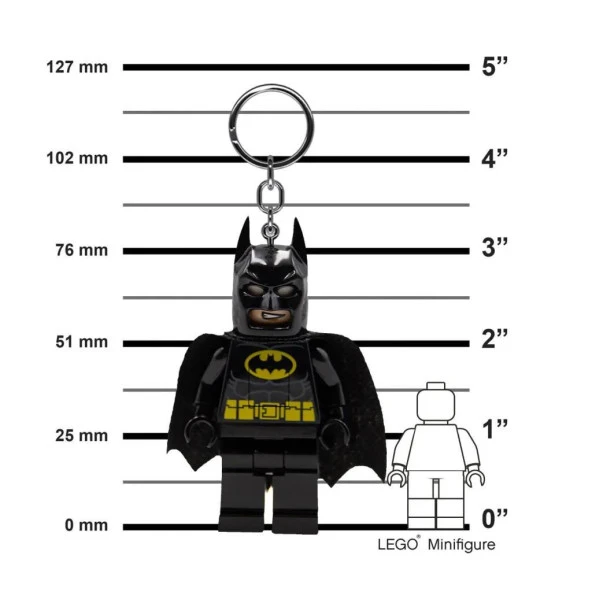 LEGO Super Heroes KE26H Batman Led Key Chain - Resim 3