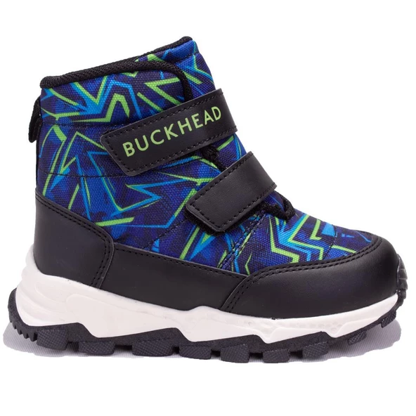 Buckhead 4183 Siyah Mavi Snowshell Ortopedik Günlük Erkek Çocuk Bot - 2