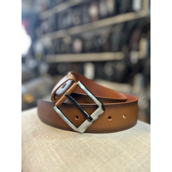 TRG POLO TABA 4 CM DERİ ERKEK KEMERİ - 4