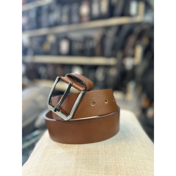 TRG POLO HAKİKİ DERİ ERKEK KEMERİ-4 CM - 2