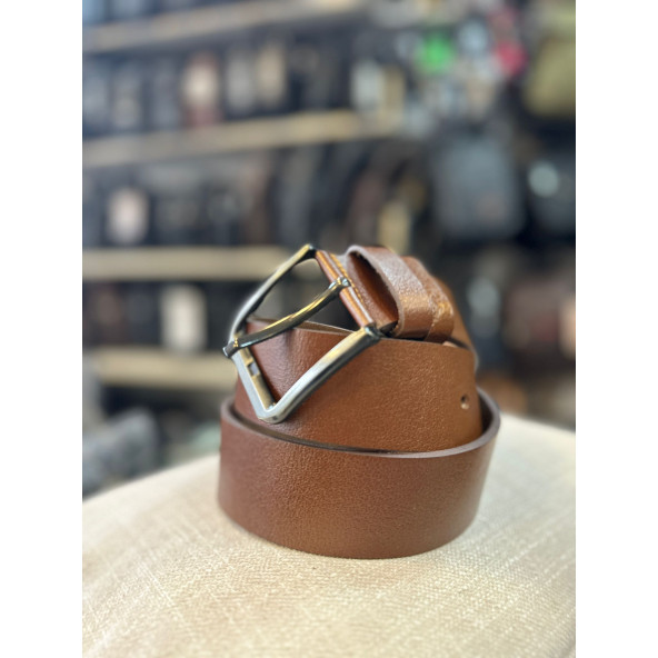 TRG POLO HAKİKİ DERİ ERKEK KEMERİ-4 CM - 4