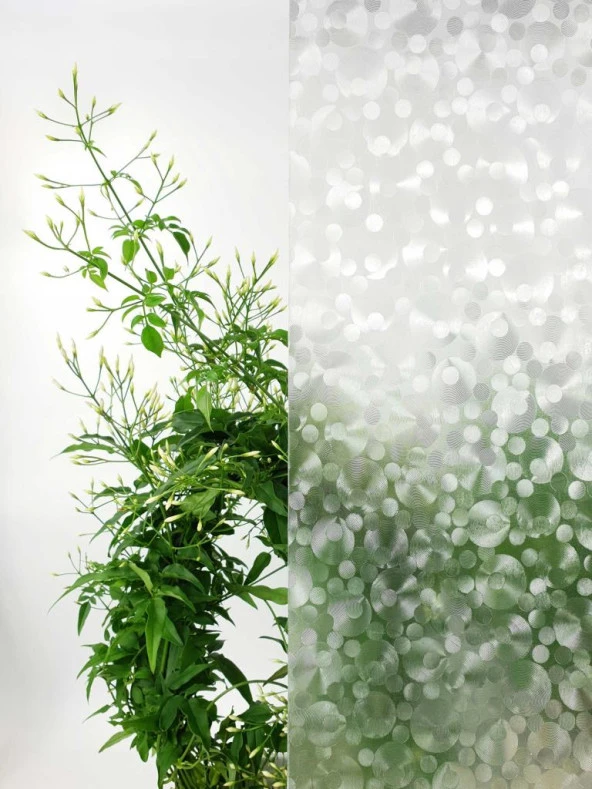 D-c-fix 349-8214 Halka Desen Kendinden Yapışkanlı Cam Folyo (67,5cm x 1mt) - Resim 8