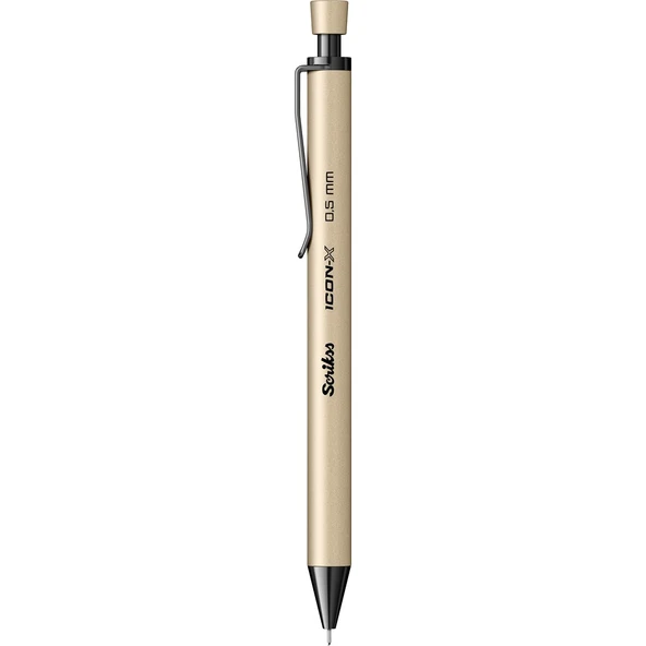 Scrikss İcon-X 0.5mm Mekanik Kurşun Kalem - Bej - Resim 1