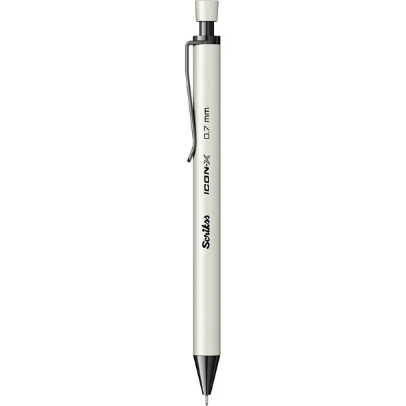 Scrikss İcon-X 0.7mm Mekanik Kurşun Kalem - Beyaz