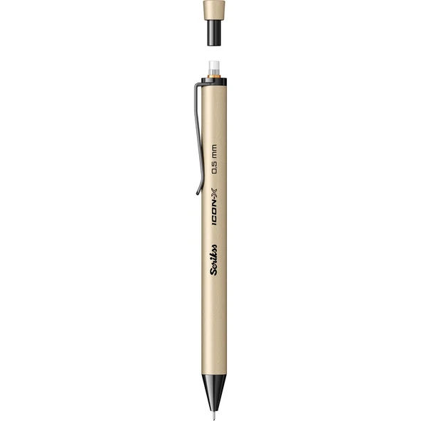 Scrikss İcon-X 0.5mm Mekanik Kurşun Kalem - Bej - 4