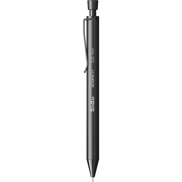 Scrikss İcon-X 0.5mm Mekanik Kurşun Kalem - Siyah