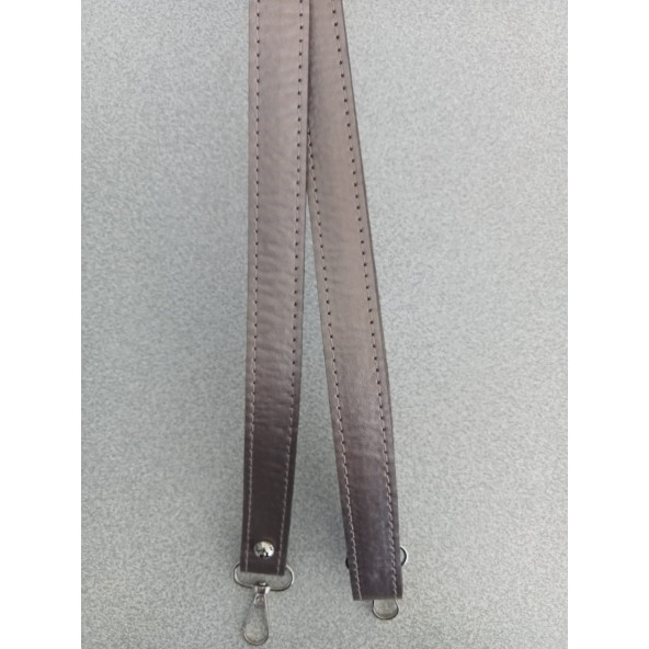 Likya GÜMÜŞ Salpalı Deri Ayarlanabilir Çanta Sapı - 2