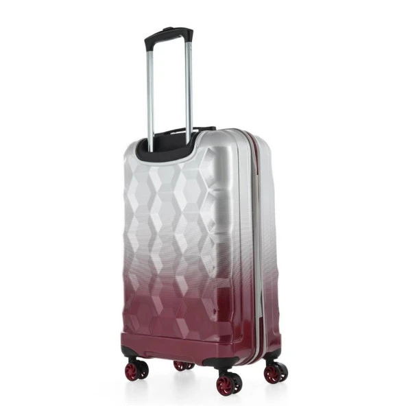 ÇÇS London 5226 Polikarbon 3 Lü Valiz Seti - Resim 6