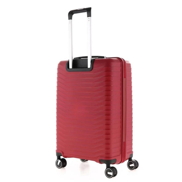 Ççs 5235 Polipropilen Küçük Boy Valiz Bordo - Resim 7