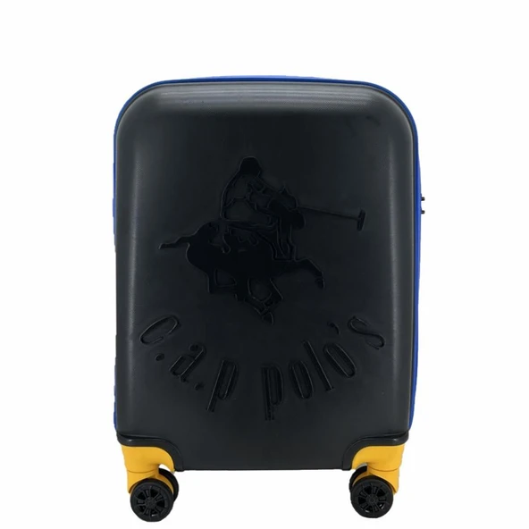 Cap Polo's Polipropilen Büyük Boy Valiz Siyah ürün görseli