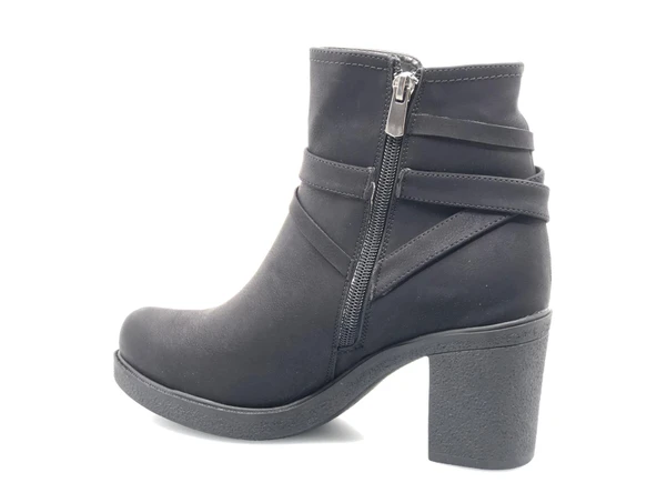 Ayakdaş Kısa Topuklu Kadın Bot - Resim 6