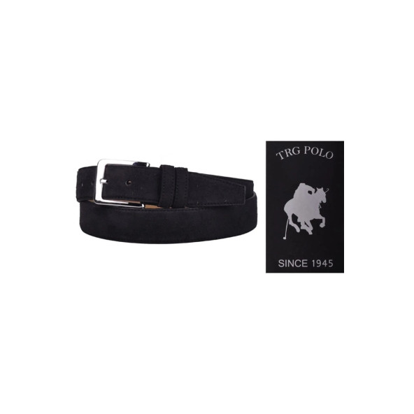 TRG POLO 10599 Siyah Klasik Erkek Kemer - Resim 3