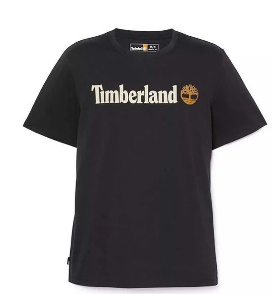 Timberland Linear Logo Short Sleeve Tee Erkek T-Shirt