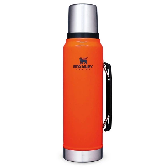 Stanley Classic Bottle Medıum 1.1 QT 1 LT - Blaze Orange