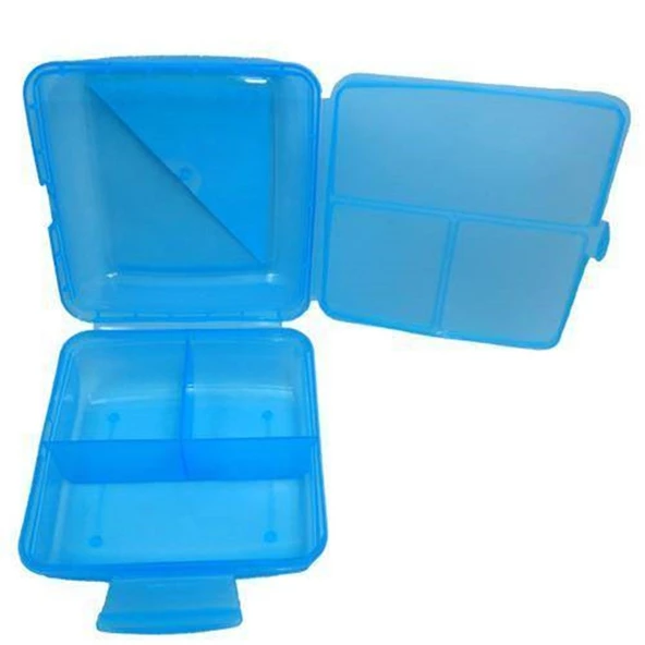 Lunch Box Pratik Bölmeli Beslenme Kutusu Asorti