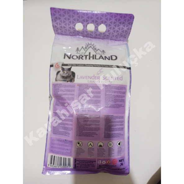 Lavanta Kokulu Bentonit Süper Topaklanan Kedi Kumu 5 Lt - 2