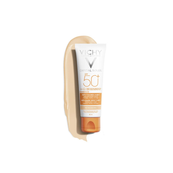 Vichy Capital Soleil Anti Dark Spots 3 In 1 Spf50+ Tinted Güneş Kremi 50 Ml
