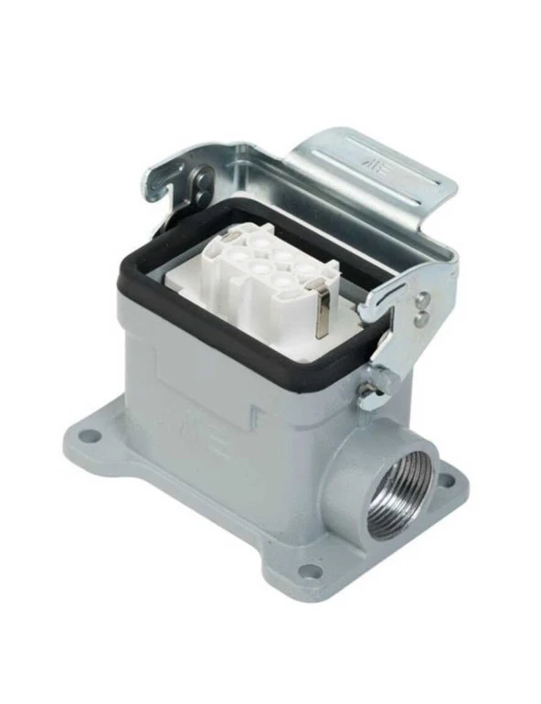 Mete Enerji 403096S 6X16A Çoklu Duvar Prizi Metal Mandallı 400 V