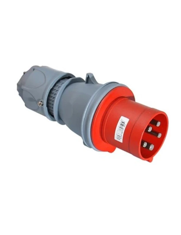 Tp Electric 3133-301-1610 5X63A IP44 Alpha Düz Fiş IP44 Vidalı