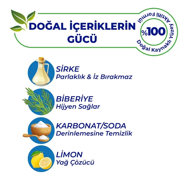 Bingo Clean Yüzey Temizlik Havlusu 96 Yaprak Limon Kokulu Plastik Kapaklı (3 Lü Set) 288 Yaprak - 5
